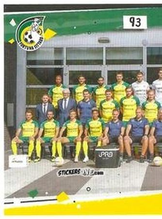 Figurina Team Photo - Eredivisie Voetbal plaatjes 2019 n. 93 - Albert Heijn
