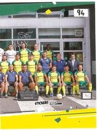 Figurina Team Photo - Eredivisie Voetbal plaatjes 2019 n. 94 - Albert Heijn
