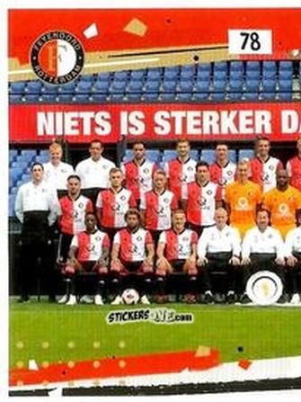 Cromo Team Photo - Eredivisie Voetbal plaatjes 2019 n. 78 - Albert Heijn
