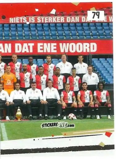 Cromo Team Photo - Eredivisie Voetbal plaatjes 2019 n. 79 - Albert Heijn
