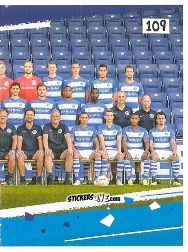 Sticker Team Photo - Eredivisie Voetbal plaatjes 2019 n. 109 - Albert Heijn
