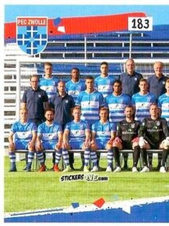Sticker Team Photo - Eredivisie Voetbal plaatjes 2019 n. 183 - Albert Heijn

