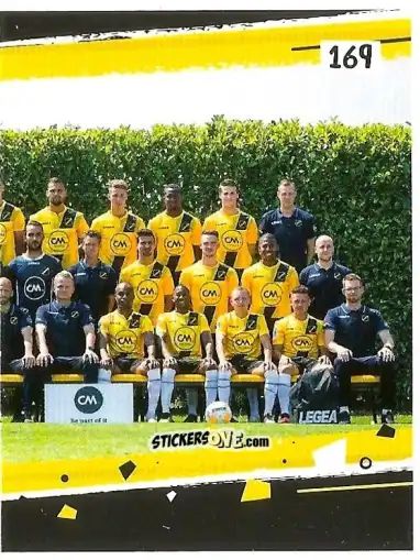 Sticker Team Photo - Eredivisie Voetbal plaatjes 2019 n. 169 - Albert Heijn
