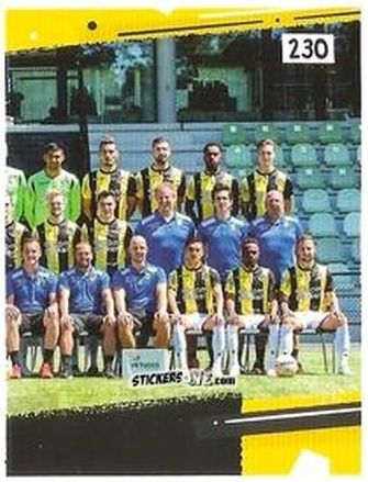 Sticker Team Photo - Eredivisie Voetbal plaatjes 2019 n. 230 - Albert Heijn
