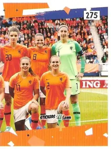 Cromo Team Photo Netherlands - Eredivisie Voetbal plaatjes 2019 n. 275 - Albert Heijn
