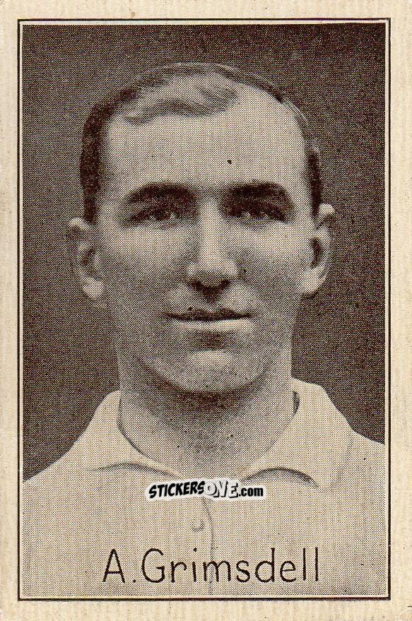 Sticker Arthur Grimsdell - English League(Div1) Footer Captains n. 22 - Amalgamated Press
