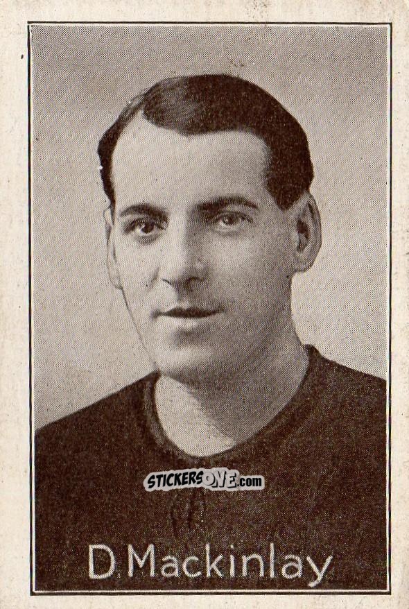 Cromo Donald McKinlay - English League(Div1) Footer Captains n. 18 - Amalgamated Press
