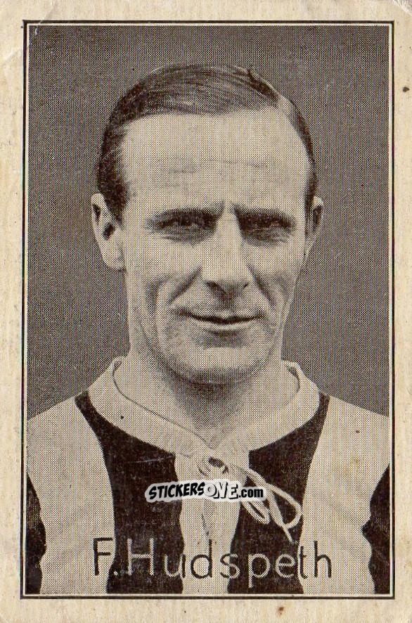Figurina Frank Hudspeth - English League(Div1) Footer Captains n. 1 - Amalgamated Press
