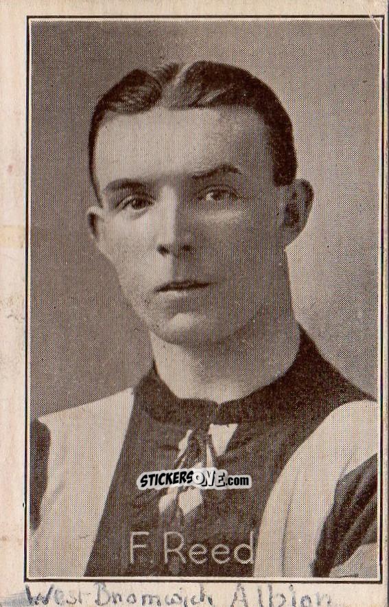 Sticker Fred Reed - English League(Div1) Footer Captains n. 12 - Amalgamated Press
