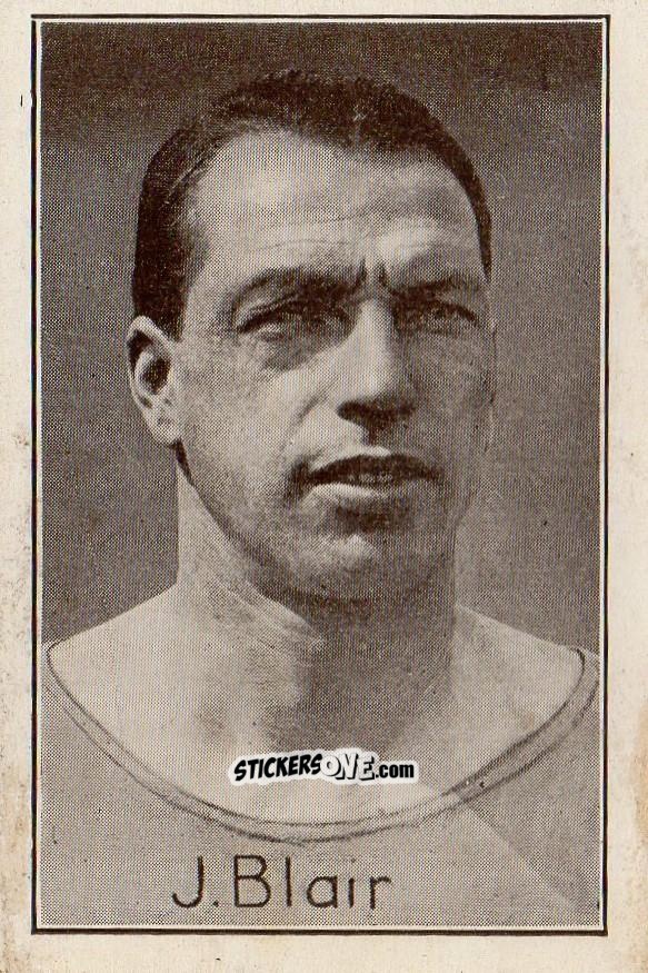 Cromo Jimmy Blair - English League(Div1) Footer Captains n. 6 - Amalgamated Press
