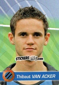 Cromo Thibaut Van Acker - FOOT Belgium 2011-2012 n. 68 - Panini