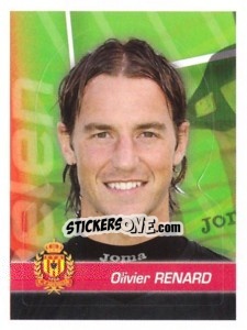 Cromo Olivier Renard - FOOT Belgium 2011-2012 n. 235 - Panini