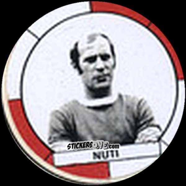 Sticker Nuti - Calcio 1971-1972
 n. 106 - Baggioli