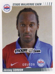 Figurina Jeremy Sorbon - FOOT 2008-2009 n. 63 - Panini