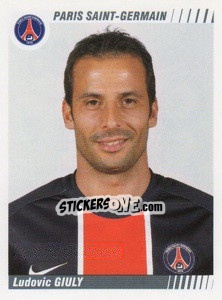 Cromo Ludovic Giuly - FOOT 2008-2009 n. 385 - Panini
