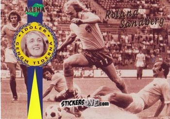 Cromo Roland Sandberg - Allsvenskan 1995 n. X29 - Arena