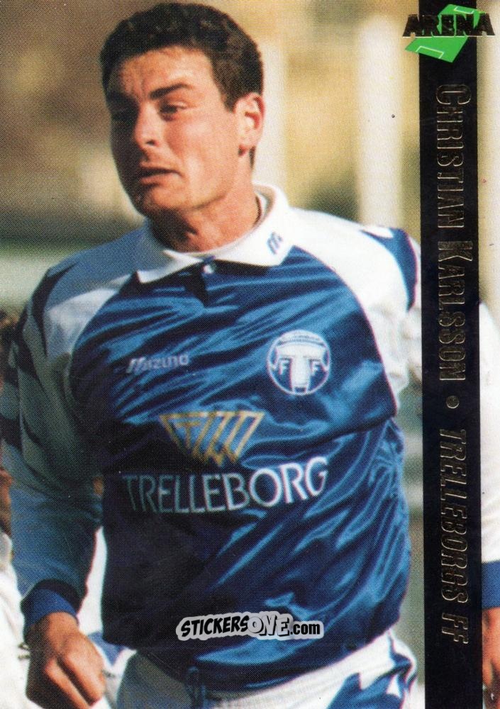 Sticker Christian Karlsson - Allsvenskan 1995 n. 24 - Arena