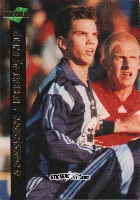 Sticker Johan Andersson - Allsvenskan 1995 n. 87 - Arena