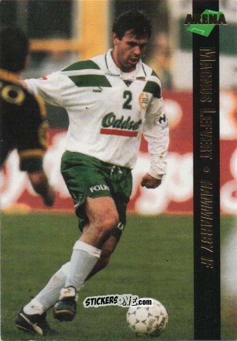 Figurina Magnus Lefvert - Allsvenskan 1995 n. 47 - Arena