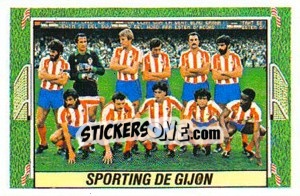 Cromo Sporting de Gijon - Liga Spagnola 1984-1985
 n. 217 - Colecciones ESTE