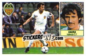 Sticker Saura - Liga Spagnola 1984-1985
 n. 320 - Colecciones ESTE