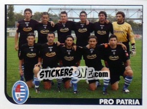 Figurina Squadra Pro Patria - Calciatori 2005-2006 n. 683 - Panini