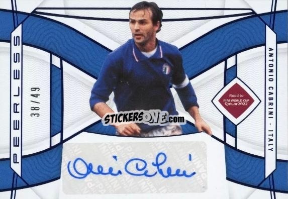 Figurina Antonio Cabrini - National Treasures Road to FIFA World Cup 2022 n. PS-CAB - Panini