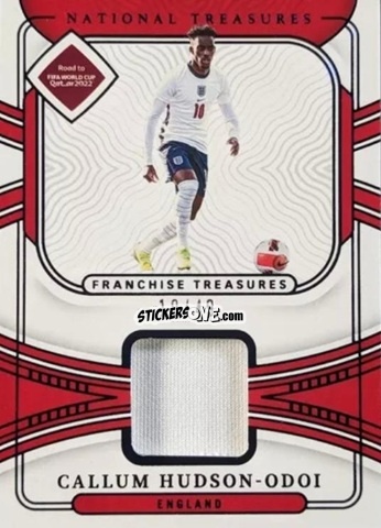 Sticker Callum Hudson-Odoi - National Treasures Road to FIFA World Cup 2022 n. FT-CHO - Panini