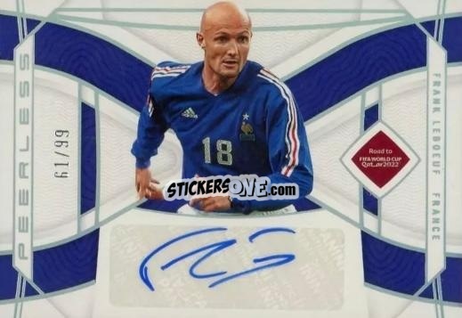 Figurina Franck Leboeuf - National Treasures Road to FIFA World Cup 2022 n. PS-FLB - Panini
