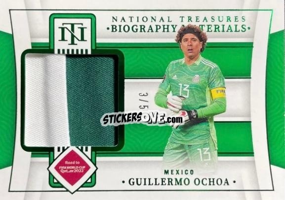 Cromo Guillermo Ochoa - National Treasures Road to FIFA World Cup 2022 n. BM-GO - Panini