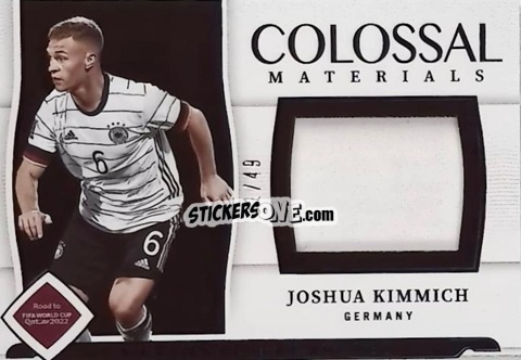 Cromo Joshua Kimmich - National Treasures Road to FIFA World Cup 2022 n. CO-JKI - Panini