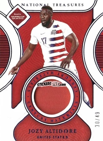 Cromo Jozy Altidore - National Treasures Road to FIFA World Cup 2022 n. CM-JZY - Panini