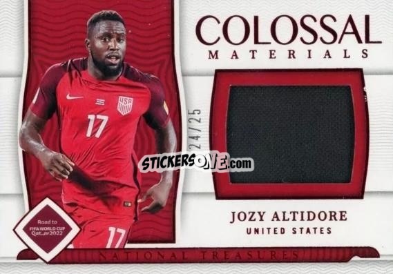Cromo Jozy Altidore - National Treasures Road to FIFA World Cup 2022 n. CO-JZY - Panini