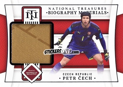 Cromo Petr Cech - National Treasures Road to FIFA World Cup 2022 n. BM-PC - Panini