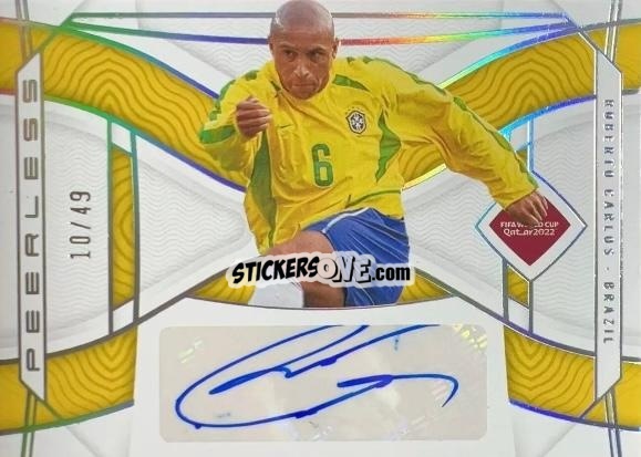 Figurina Roberto Carlos - National Treasures Road to FIFA World Cup 2022 n. PS-RC - Panini