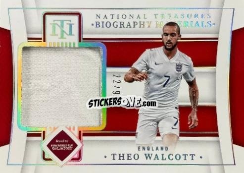 Cromo Theo Walcott - National Treasures Road to FIFA World Cup 2022 n. BM-TWA - Panini