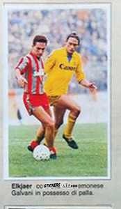 Sticker Elkjaer - Calciostadio 1984-1985
 n. 148 - Edis