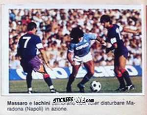 Figurina Massaro / Iachini / Maradona - Calciostadio 1984-1985
 n. 36 - Edis