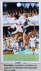 Sticker Socrates - Calciostadio 1984-1985
 n. 37 - Edis