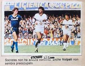 Sticker Volpati / Socrates - Calciostadio 1984-1985
 n. 44 - Edis