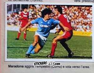 Figurina Maradona - Calciostadio 1984-1985
 n. 97 - Edis