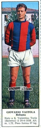 Cromo Giovanni Vastola - Campionato Italiano di Calcio 1966-1967
 n. 21 - Tempo