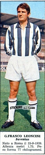 Figurina G.Franco Leoncini - Campionato Italiano di Calcio 1966-1967
 n. 111 - Tempo