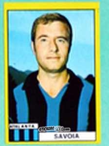 Sticker Giancarlo Savoia - Calciatori 1971-1972
 n. AT8 - Edis
