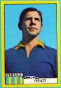 Sticker Angelo Orazi - Calciatori 1971-1972
 n. VER10 - Edis