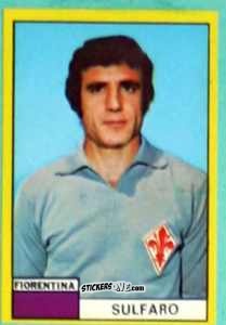 Cromo Michelangelo Sulfaro - Calciatori 1971-1972
 n. FIO4 - Edis