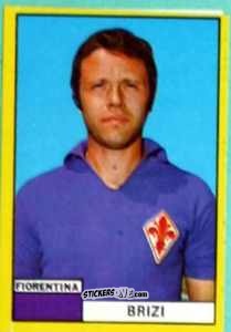 Cromo Giuseppe Brizi - Calciatori 1971-1972
 n. FIO7 - Edis