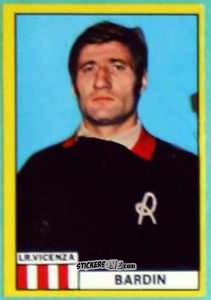 Figurina Adriano Bardin - Calciatori 1971-1972
 n. LRV3 - Edis
