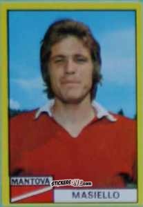 Cromo Giovanni Masiello - Calciatori 1971-1972
 n. MAN2 - Edis