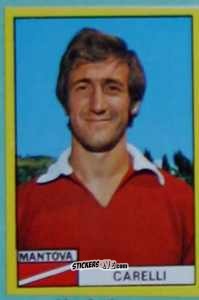 Cromo Alberto Carelli - Calciatori 1971-1972
 n. MAN10 - Edis